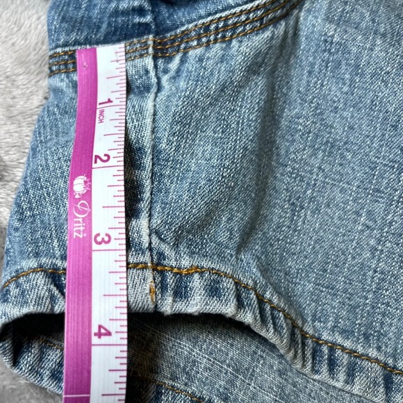 Ralph Lauren Polo Jeans Company Jean Shorts Womens 8 Blue Denim Casual Summer - Picture 9 of 15